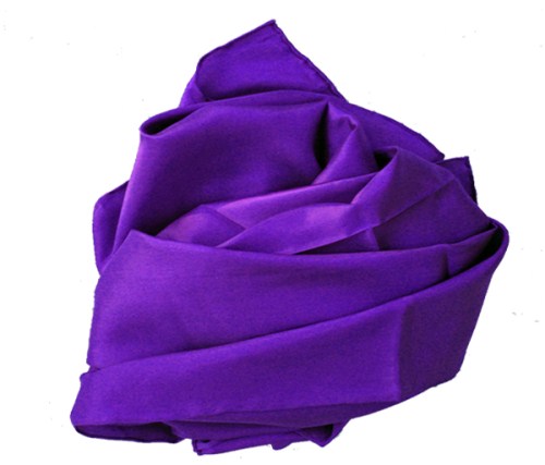 Silk Scarf - Purple Sapphire