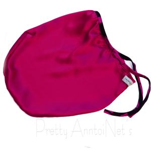 Silk Sleep Cap - Fuchsia
