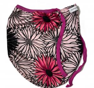 Silk sleep cap - African daisy