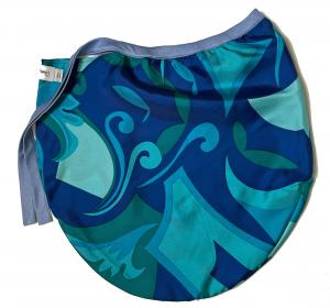 Silk sleep cap - Blues