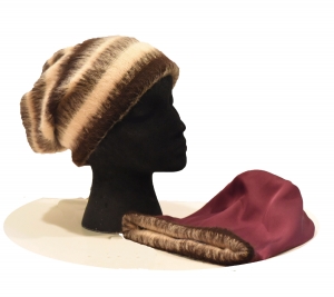 Childs Beanie - Angora Wool & Silk