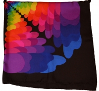 Silk Print Scarf " Vibrant "